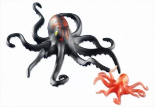 Octopus with Baby