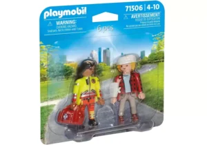 Paramedic with patient