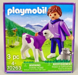 Boy with Calf