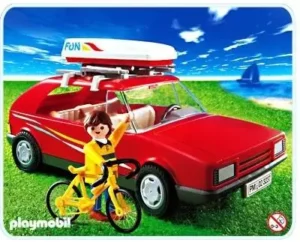 Red Family Car