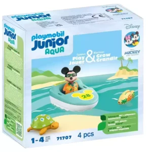 Mickey with boat