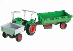 Farm Tractor with Trailer