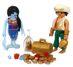 Genie with Treasure