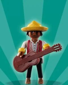 Mexican with guitar