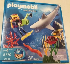 Diver with Shark