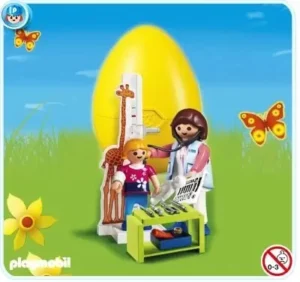 Pediatrician with Child