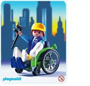 Patient in wheelchair