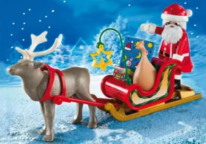 Santa’s Sleigh with Reindeer