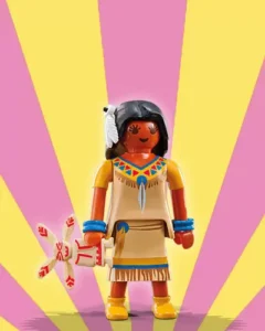 Indian girl with doll