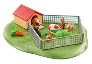 Little animals with enclosure