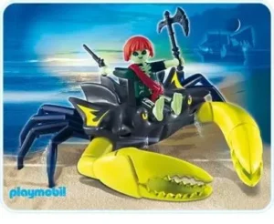Giant Crab with ghost Pirate