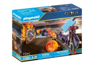 Pirate with Cannon Gift Set