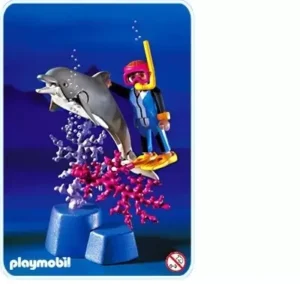 Dolphin and Diver