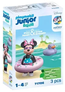 Minnie with buoy
