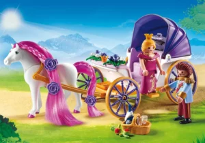 Royal Couple with Carriage