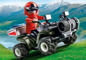 Quad de secours en montagne