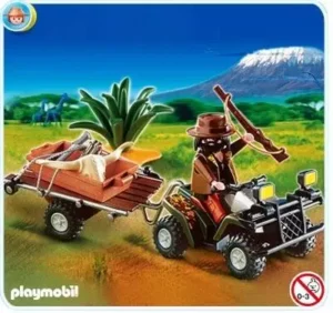 Ranger with Quad Bike and Trailer