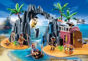 Pirates treasure island