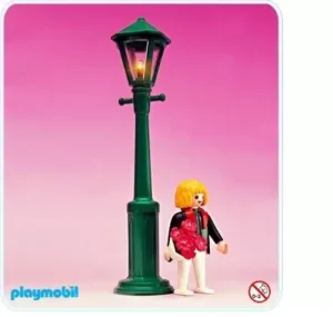 Man In Tux With Flowers and Lamppost