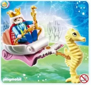 Ocean King with Seahorse Carriage