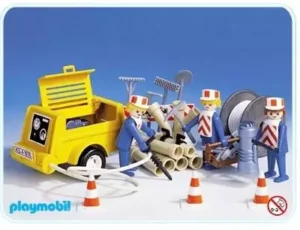 Workers with generator