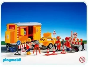 Construction Site And Trailer