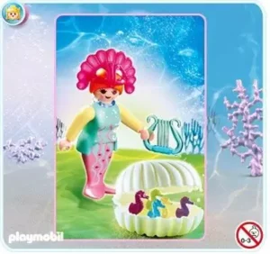 Ocean Fairy with Baby Seahorses