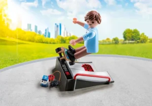 Skater with ramp