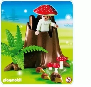 Tree Stump with Fairy