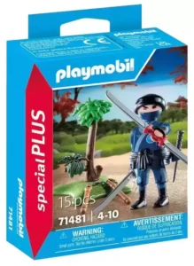 Equipped ninja