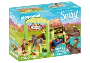 Snips & Señor Carrots with Horse Stall