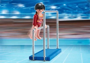 Gymnast on Asymetric Bars