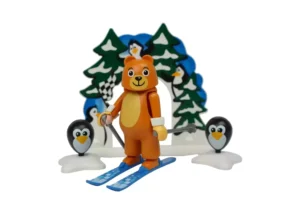 Bear on Skis