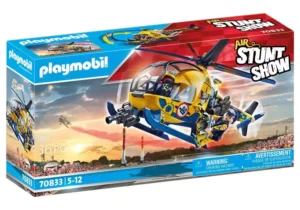 Air Stunt Show Helicopter with Film Crew