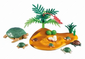 Turtle with Babies