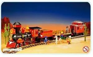 Large Western Train Set