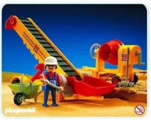 Cement Mixer And Conveyor