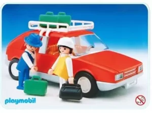 Red Family Car