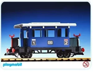 Blue Passenger Car