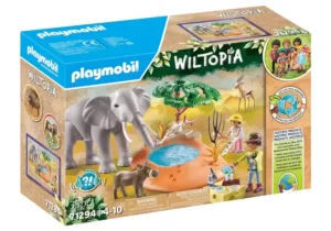 Elephant at the Waterhole