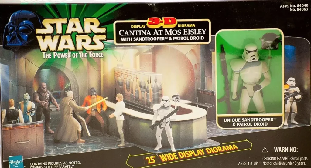 Display 3D Diorama : Cantina At Mos Eisley
