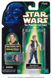 Han Solo With Blaster Pistol And Holster (Commtech)