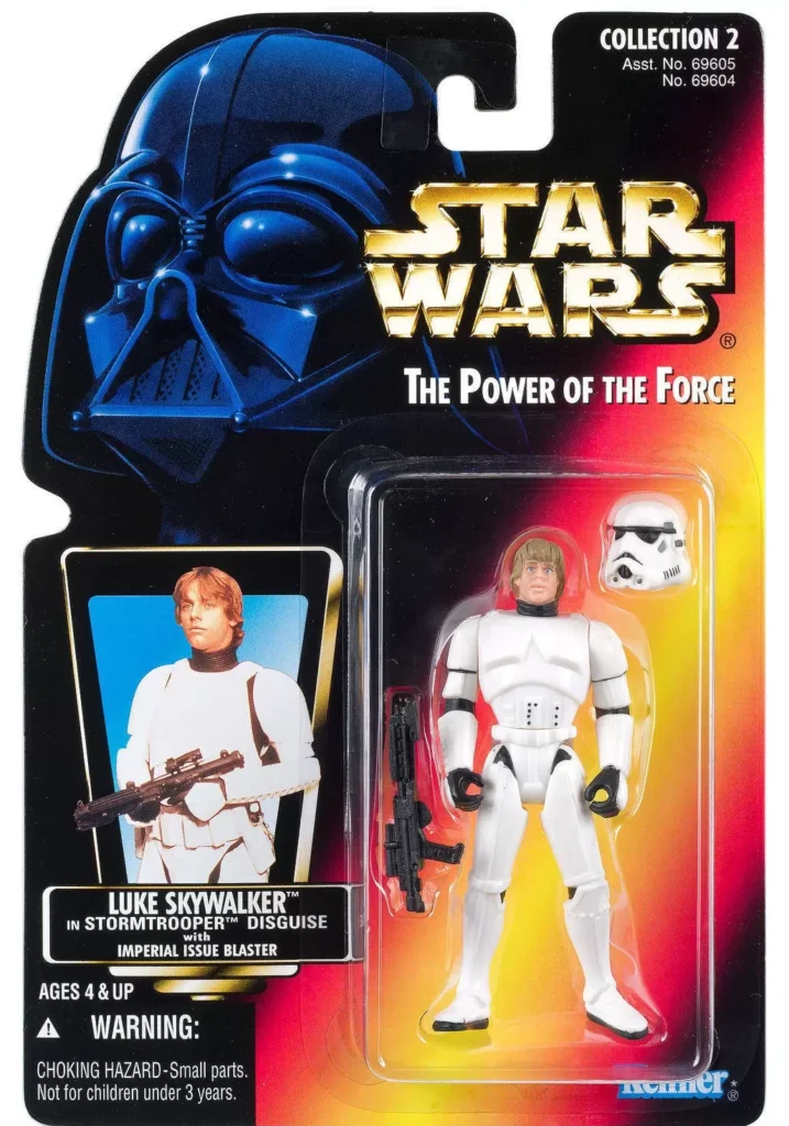 Luke Skywalker In Stormtrooper Disguise (Orange Card)