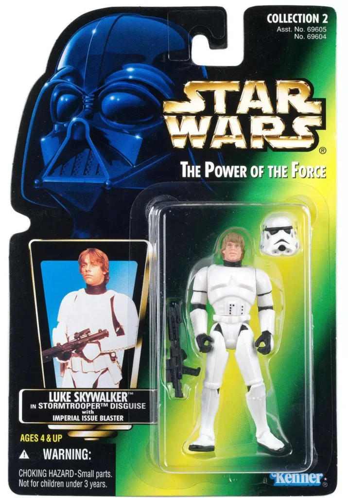 Luke Skywalker In Stormtrooper Disguise (Green Card)