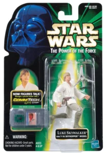 Luke Skywalker With T-16 Skyhopper Model