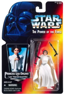 Princess Leia Organa With “Laser” Pistol And Assault Rifle