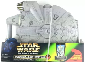 Millennium Falcon Carry Case + Imperial Scanning Crew Trooper
