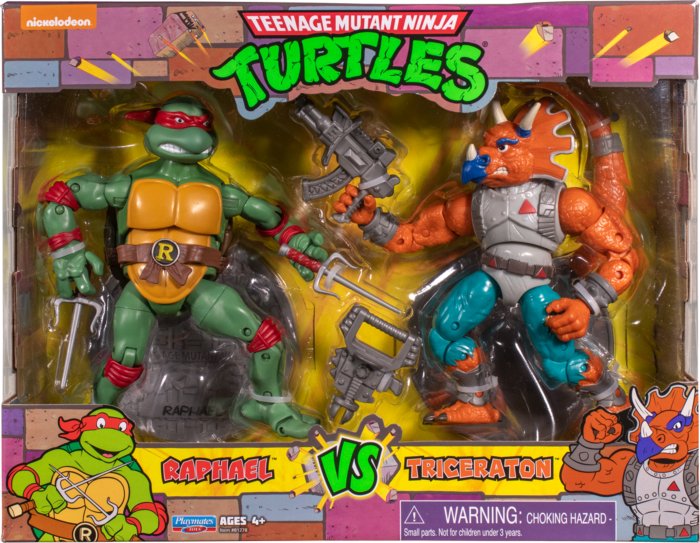 Raphael vs Triceraton