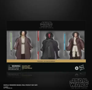Qui-Gon Jinn, Darth Maul & Obi-Wan Kenobi
