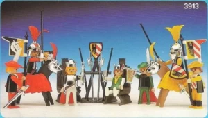 King, Queen and Knights
